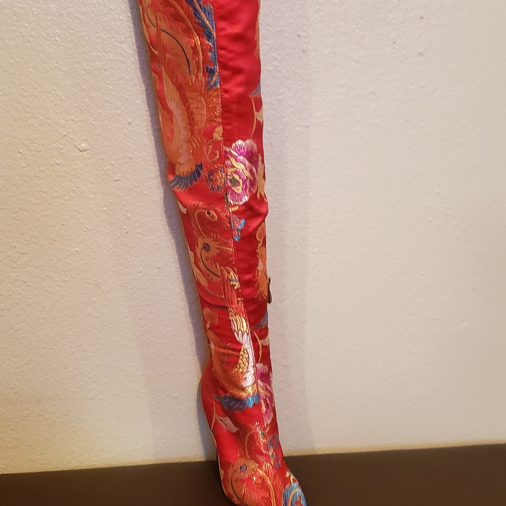 Thigh-high boots